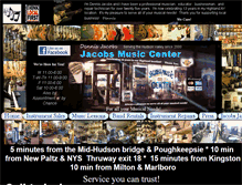 Tablet Screenshot of jacobsmusiccenter.com